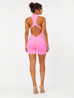 Combi-short Gainante dos nu - Rose