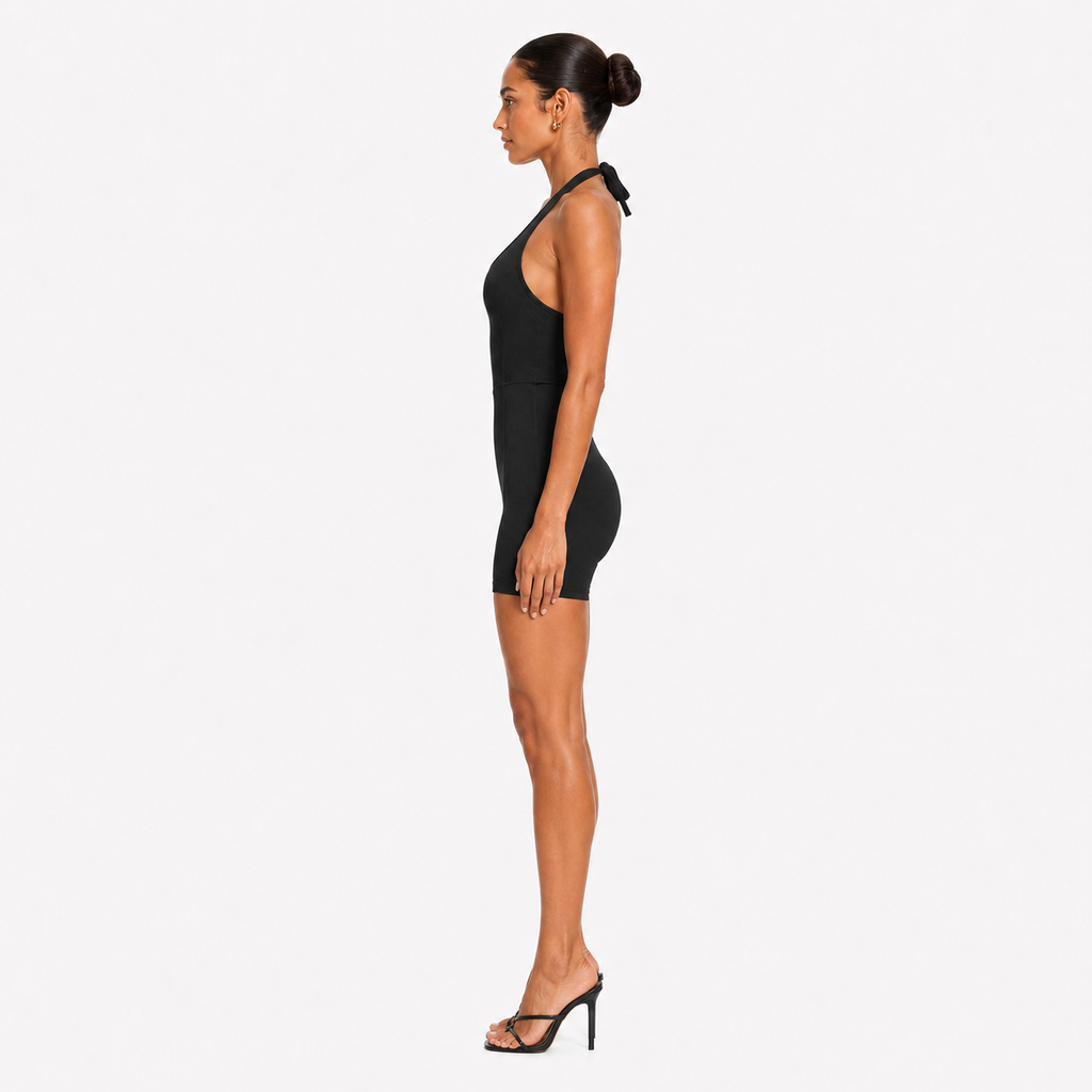 Combi-short Gainante Avec Coques intégrées - Noir