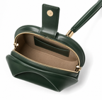 Sac À Main Bourse En Cuir - Vert