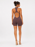 Combi-short Gainante dos nu - Marron