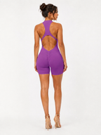 Combi-short Gainante dos nu - Violet