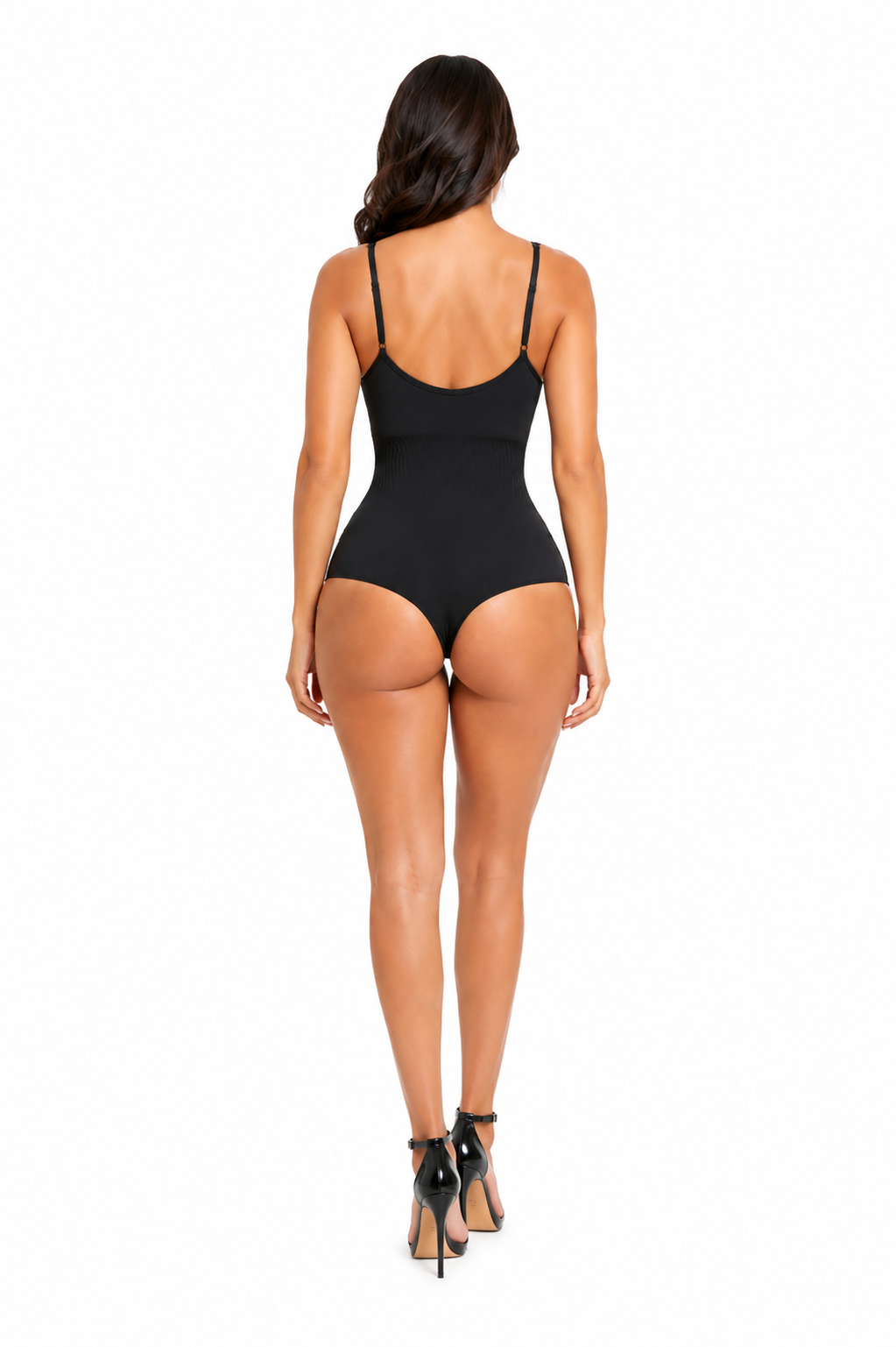 Body Gainant Seamless à Bretelles - Noir