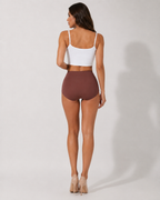 Shorty Taille Haute Gainant Effet Push-Up