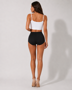 Shorty Taille Haute Gainant Effet Push-Up