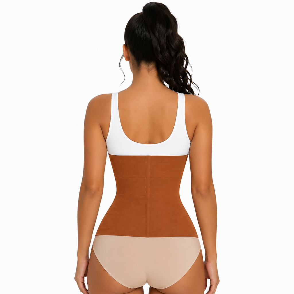 Ceinture Gainante ultra sculptante  - Marron