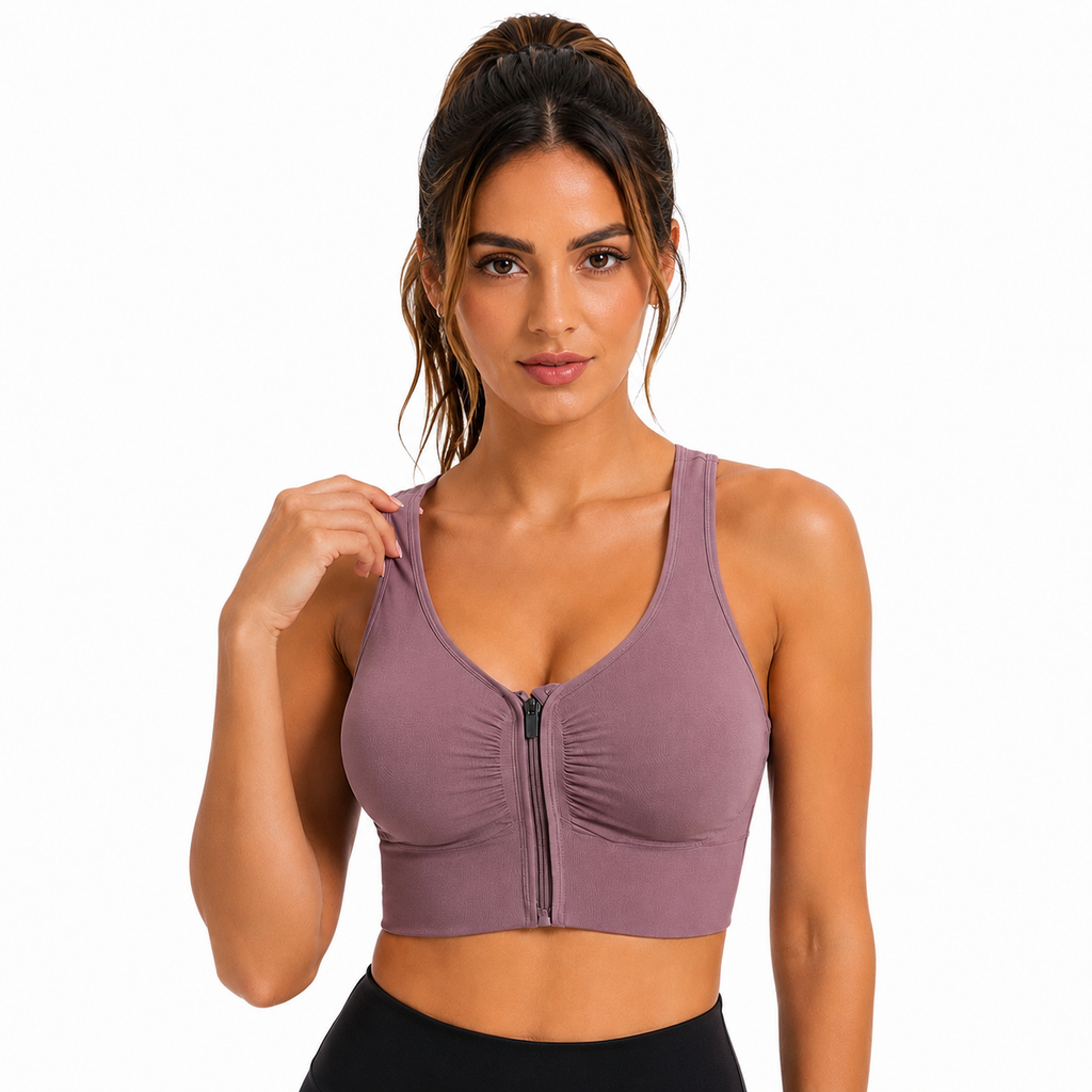 Brassière Push Up Sans Armatures - Violet