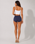 Shorty Taille Haute Gainant Effet Push-Up