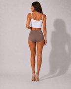 Shorty Taille Haute Gainant Effet Push-Up
