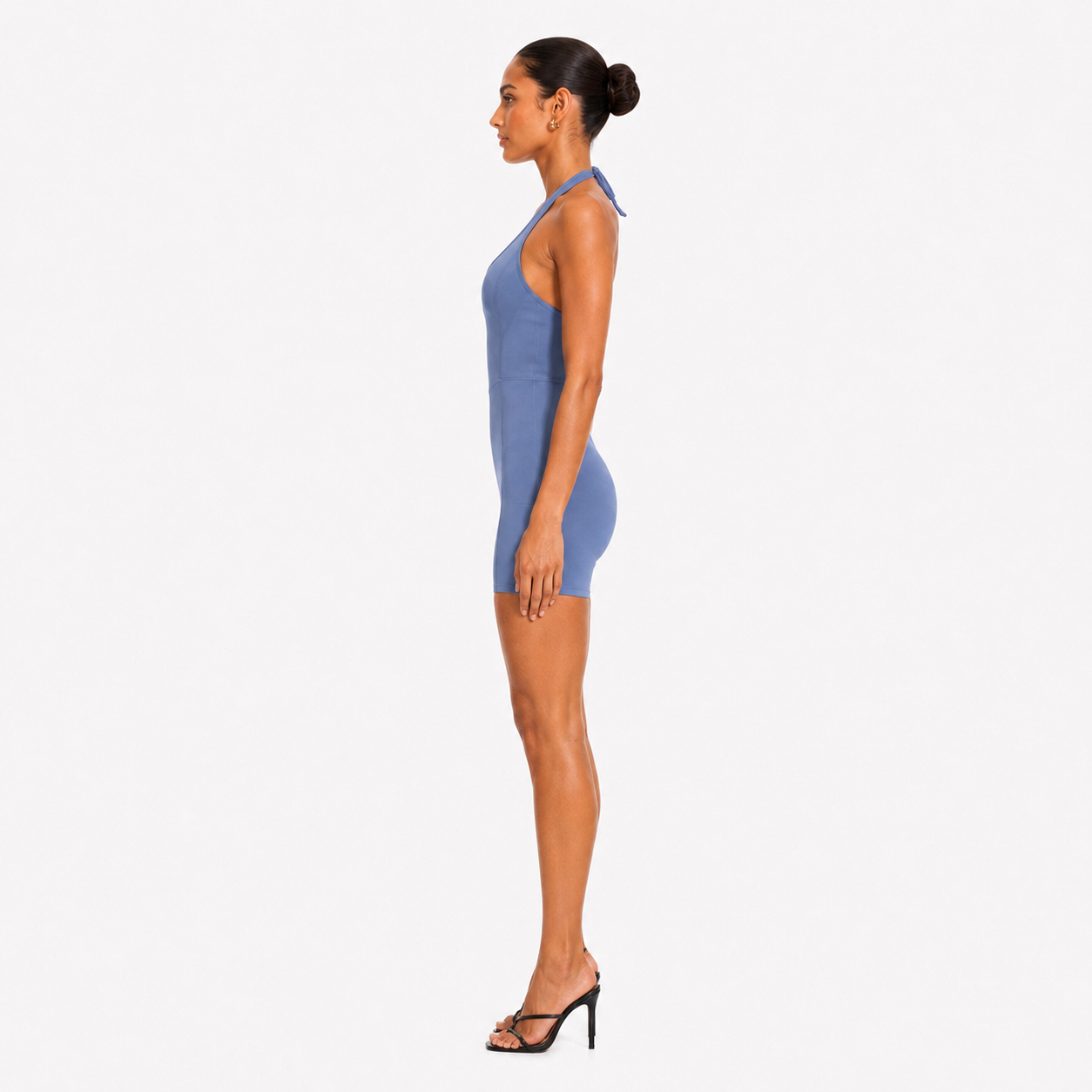 Combi-short Gainante Avec Coques intégrées - Ardoise