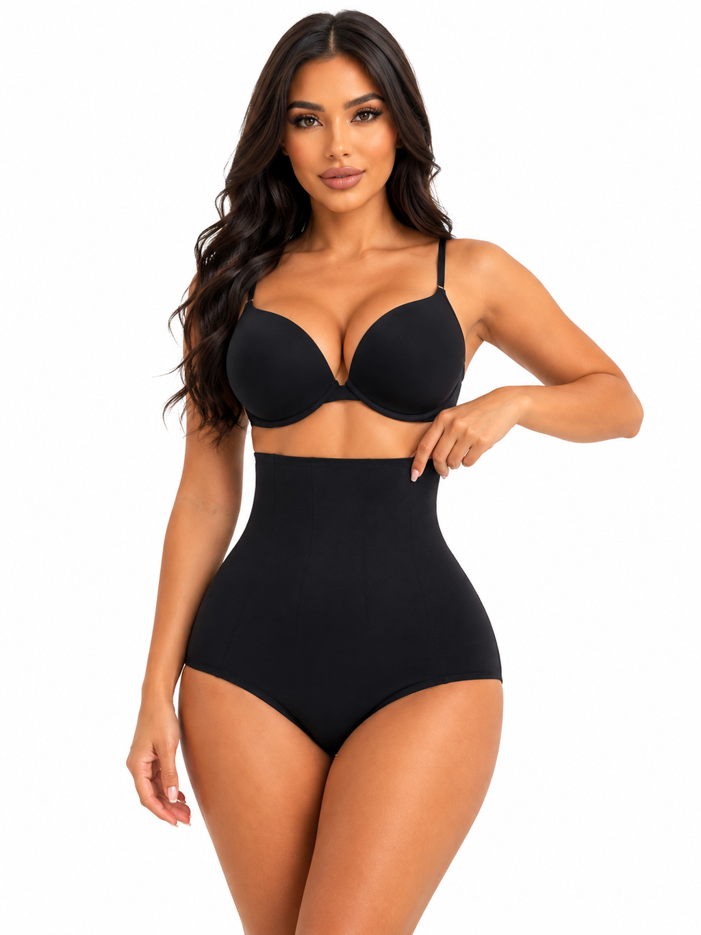 Culotte Gainante Taille Haute Effet Ventre Plat